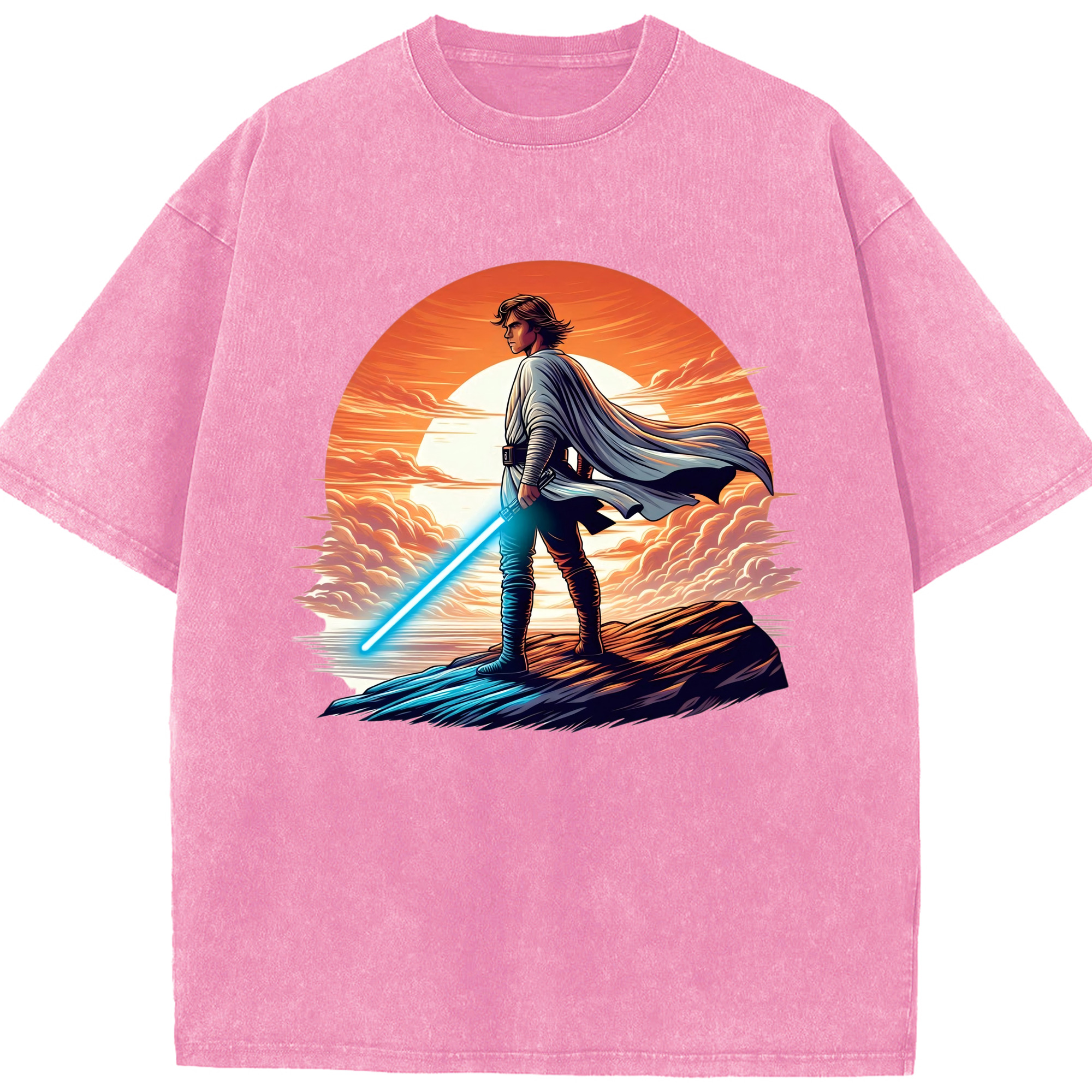 （画像用） スター・ウォーズ Star Wars 綿100% ヴィンテージ風 半袖Tシャツ（フロントプリント）